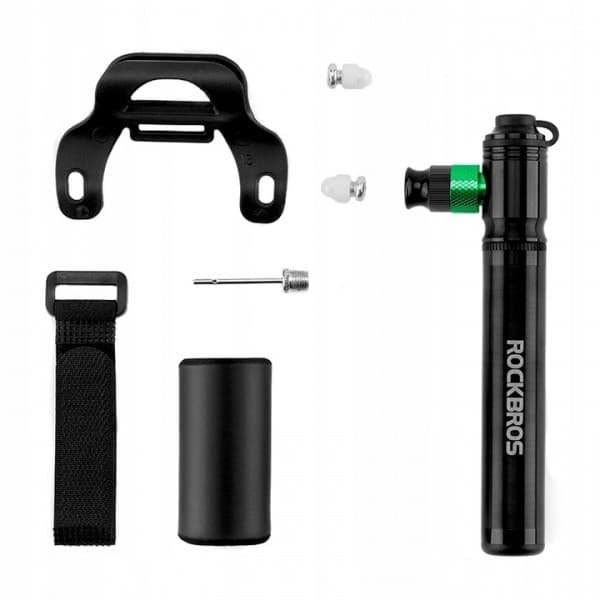 Liten CO2 cykelpump ROCKBROS mini (42320001001) svart