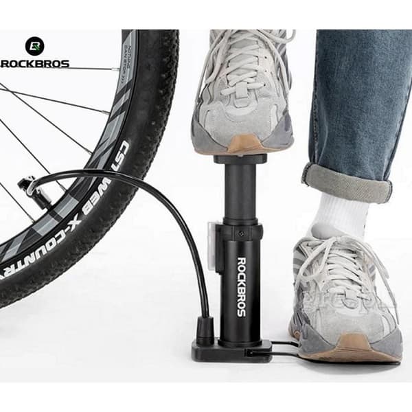 ROCKBROS fotcykelpump (4522LBK) svart