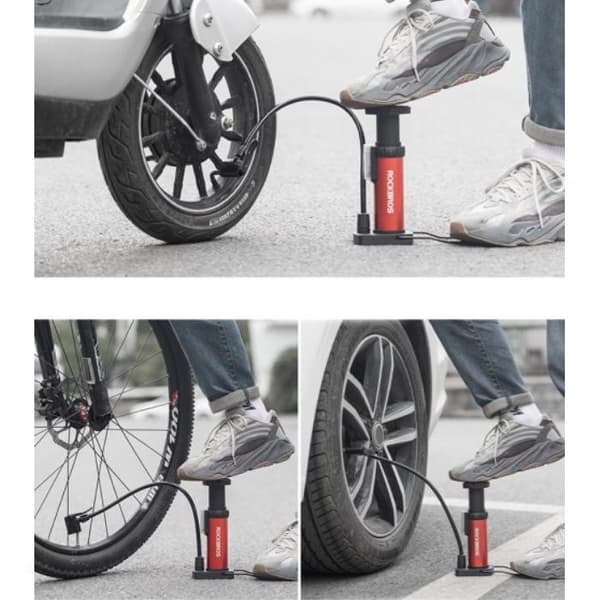 ROCKBROS fotcykelpump (4522LBK) svart