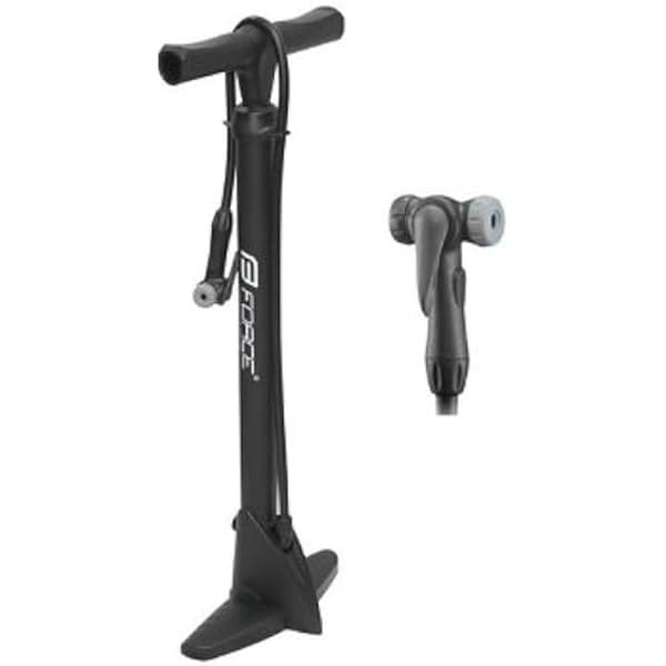 Force ultralätt fotpump för cykel 11 bar - svart