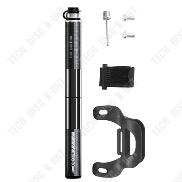 TD® BALLPUMP BALLPUMP Bärbar BALLPUMP Tyst Universal Highway Bike Mountainbike Uppblåsbar