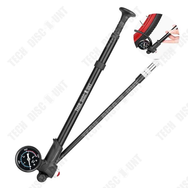 TD® Cykelpump Högtrycksbatteri Cykelpump Cykelpump för bil E-cykel Basket Bärbar landsvägscykelpump
