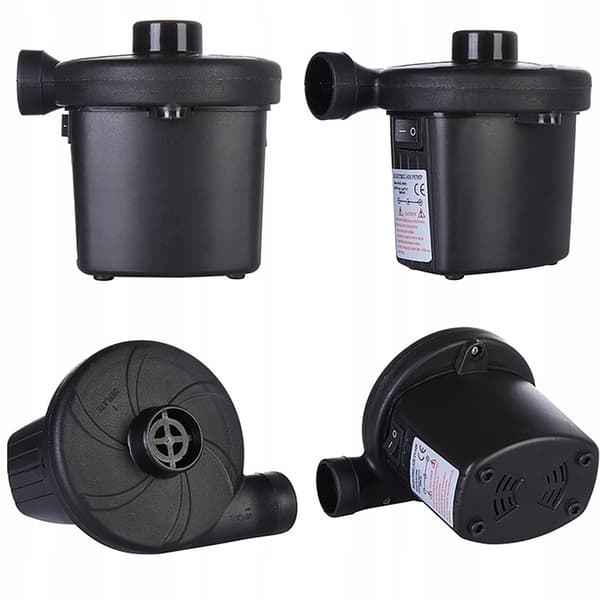 ELEKTRISK PUMP BOLLAR MADRAS SWIMMINGPOOL 12V/230V + CYKEL- OCH BILSPENSAR