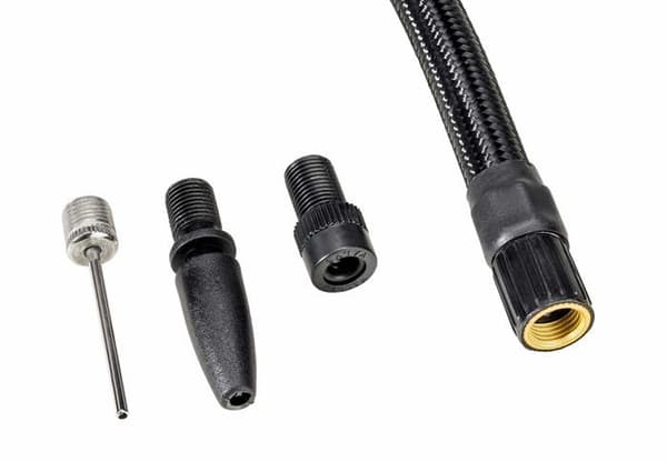 Michelin Cykelpump - 61001 - Analog Dubbelcylindrig Fotpump Svart