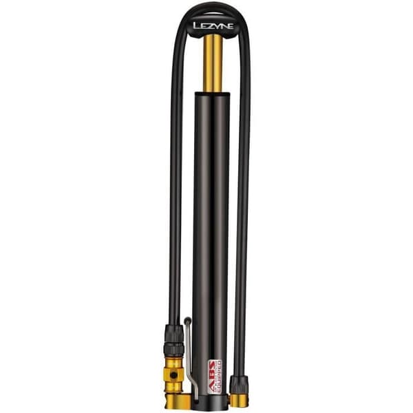 Lezyne Micro Floor Drive HV Cykelpump - Svart/Guld - Minipump - Maxtryck 6,2 bar