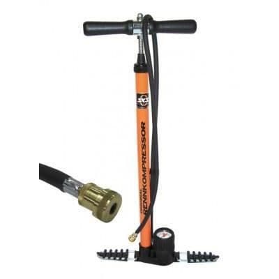 SKS Rennkompressor fotpump - Presta ventil - Orange färg - Tryck 16 bar