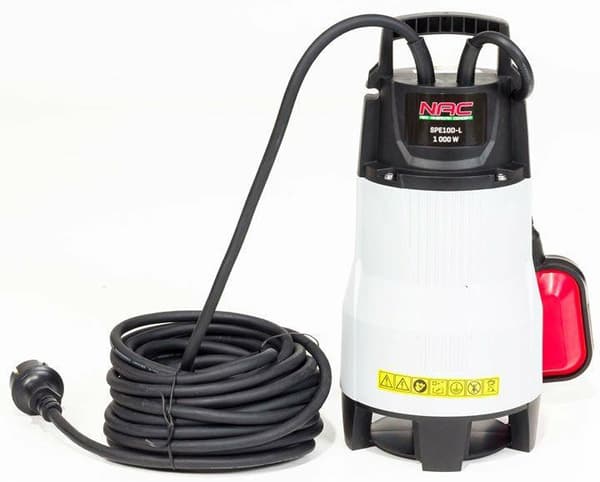 Likavesipumppu NAC 1100W SPE100D-L