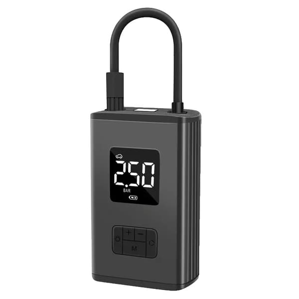 Digitaalinen renginflatoori, nopea täyttö, kannettava power bank, SOS-hälytysvalo