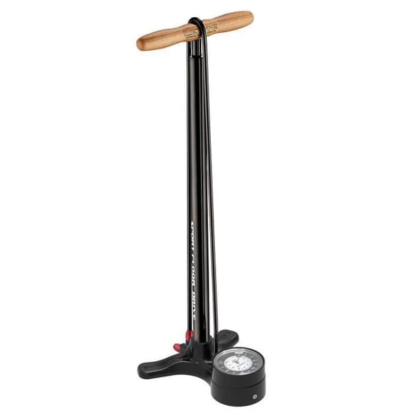 Fotpump - Lezyne - Sport Floor Drive - Stål - T-handtag - 15 bar