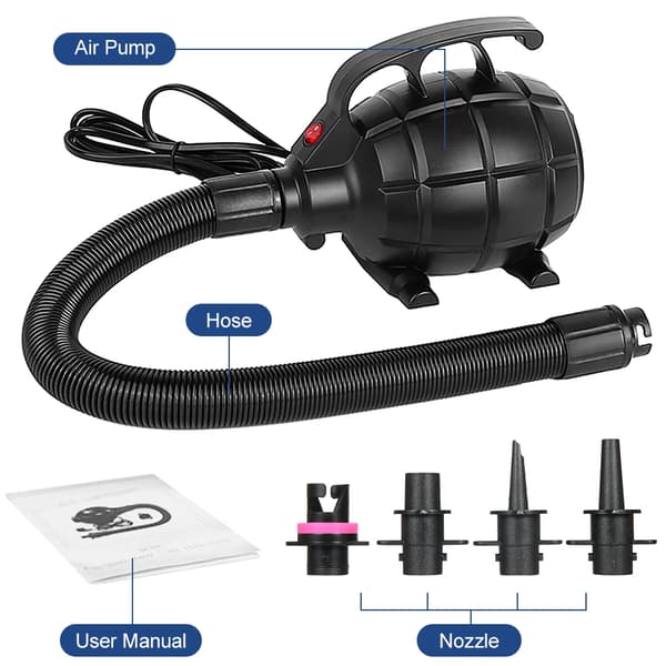 Sähkökäyttöinen pumppu, Teho, Useita suuttimia, Kompakti muotoilu,500W, EU