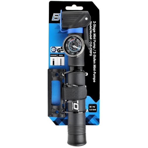 BETO CLD030PG AV/FV-pumpe med trykmåler, 2 tilstande