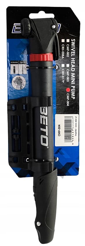 BETO MINI PUMPE CMP-004 AV/DV/FV + CYKELHOLDER