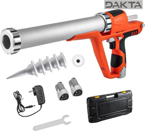 Kit Gun Electric | Professionell Med 2 batterier och tillbehör Komplett deluxe -uppsättning