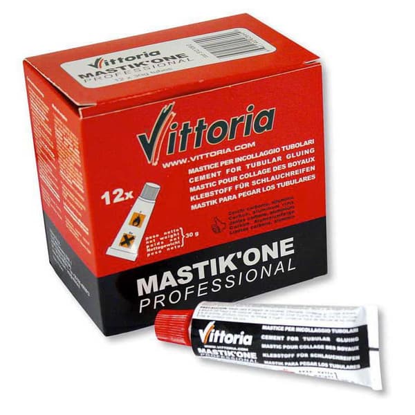 Vittoria Lim Tubular Rød,Hvid 12 Units