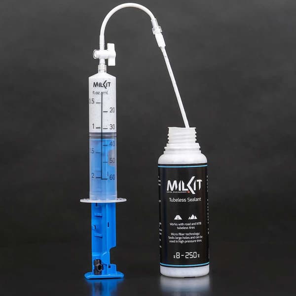 Milkit Slanglös Tätningsmedel Road & Gravel 1l Durchsichtig