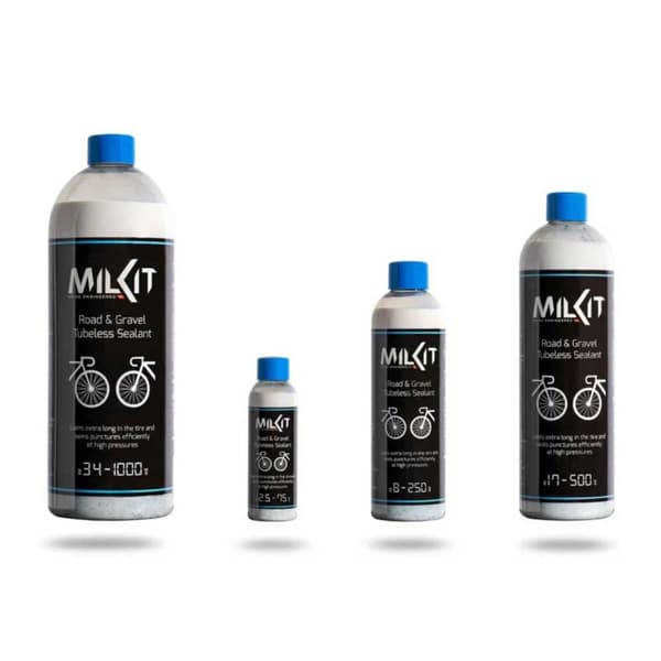 Milkit Slanglös Tätningsmedel Road & Gravel 1l Durchsichtig