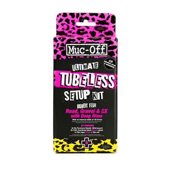 Muc Off Road/gravel/cx Ultimate Tubeless Setup Kit Svart 60 mm
