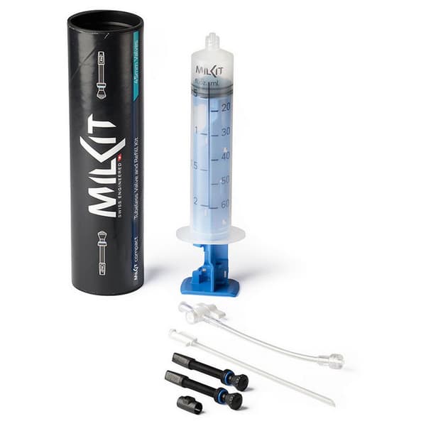 Milkit Kompakt Ventilsystem Tubeless Blå,Sort 55 mm