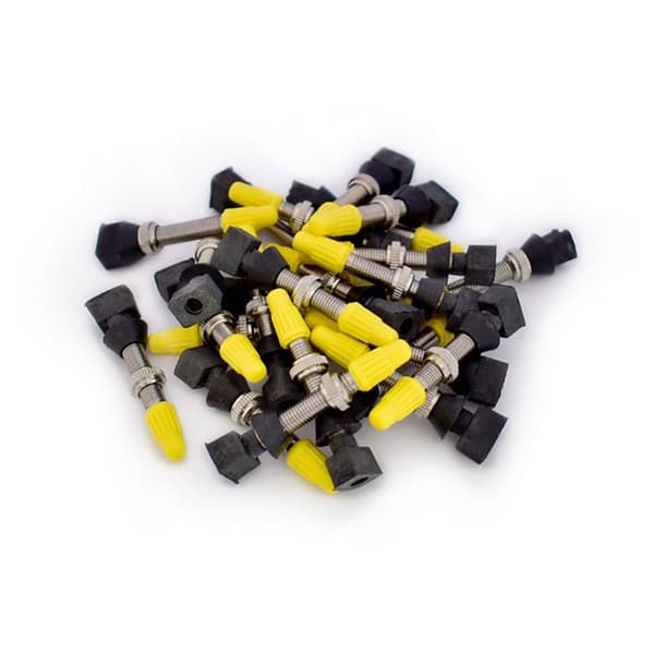 X-sauce Sæt 25 Presta Tubeless Presta Tubeless Gul,Sort