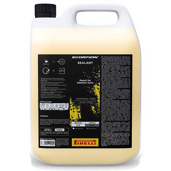 Pirelli Tætningsvæske Scorpion Smart 5000ml Gul