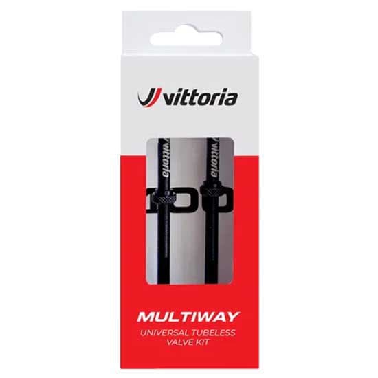 Vittoria Ventiler Tubeless 2 Enheder Transparent 80 mm