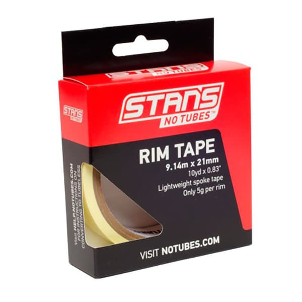 Stans No Tubes Vanteen Pohja Tubeless 9 Metrit Keltainen 27 mm