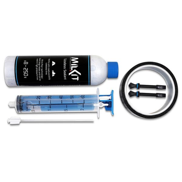 Milkit Konverteringskit Tubeless Svart 29-45 mm