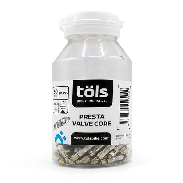 Tols Ventilkerne Presta 50 Enheder Grå