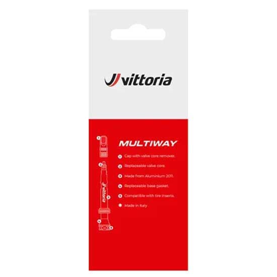 Vittoria Venttiilit Tubeless 2 Yksiköitä Kirkas 100 mm