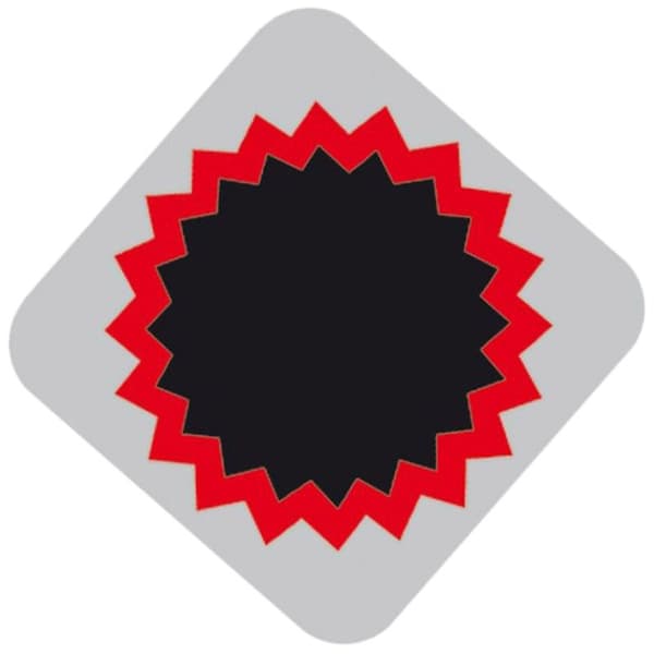 Tip Top Patches Red F1 100 Enheder Rød,Sort