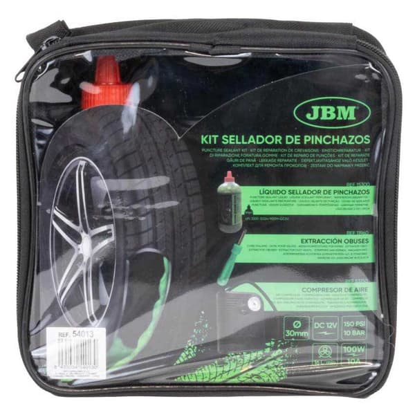 Jbm Puncture Seal Kit - Væske Og Luftkompressor Transparent