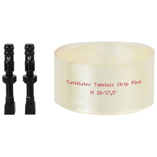 Effetto Mariposa Remsa Caffelatex Tubeless Plus 20-25 Mm 2 Enheter Med Ventil Vit