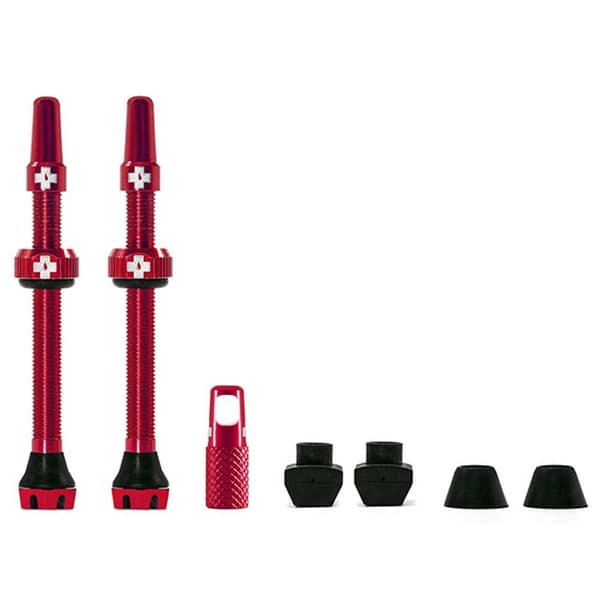 Muc Off Venttiilit Tubeless Presta 2 Yksiköitä Punainen 60 mm