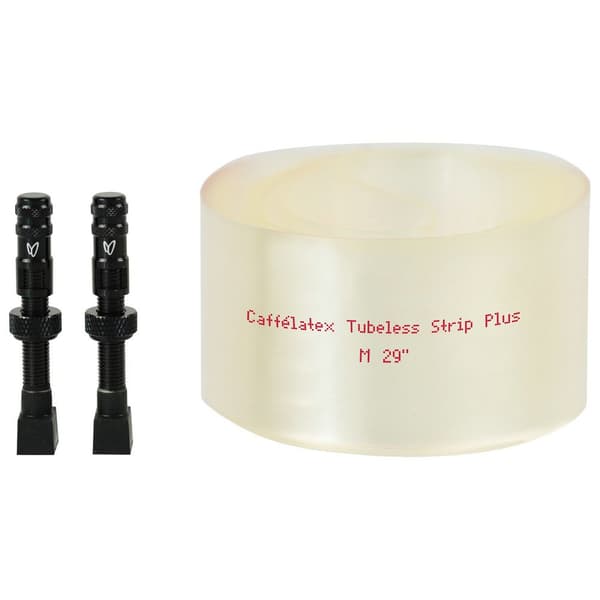 Effetto Mariposa Strip Caffelatex Tubeless Plus 35-40 Mm 2 Yksiköt Kanssa Venttiili Valkoinen