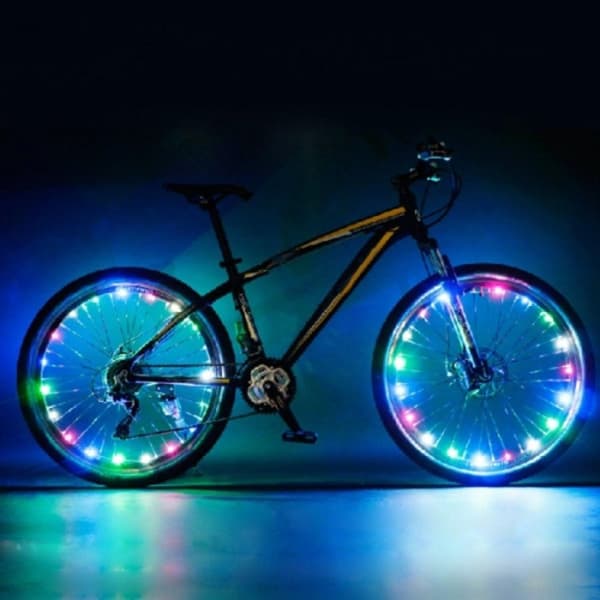 LED-ljusslinga till Cykeldäck - Dioder till Cykel