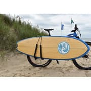 Surfställ för cykel, fästes på sadelstolpen. Enkel montering med medföljande skruvar, vinkeln mellan armarna är justerbar.