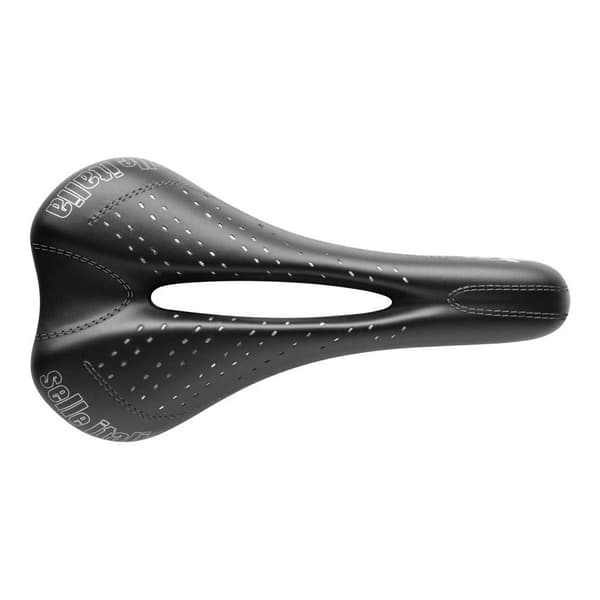 Selle Italia Sadel Sport Gel Flow Sort 140 mm