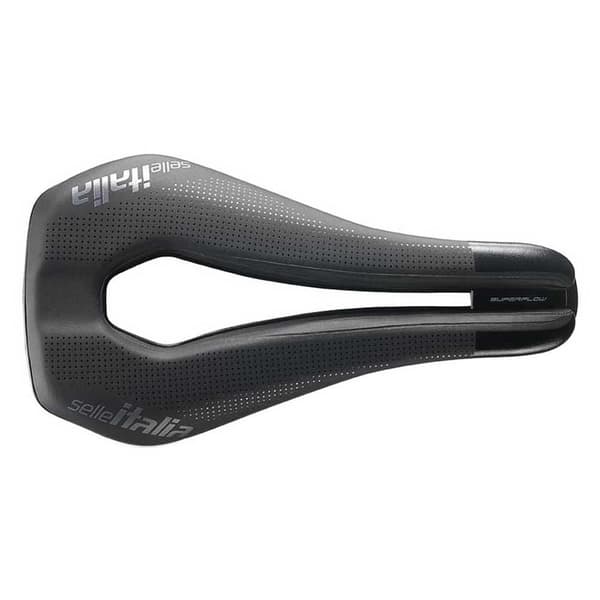 Selle Italia Carbon Superflow -satula Watt Kit Musta 133 mm