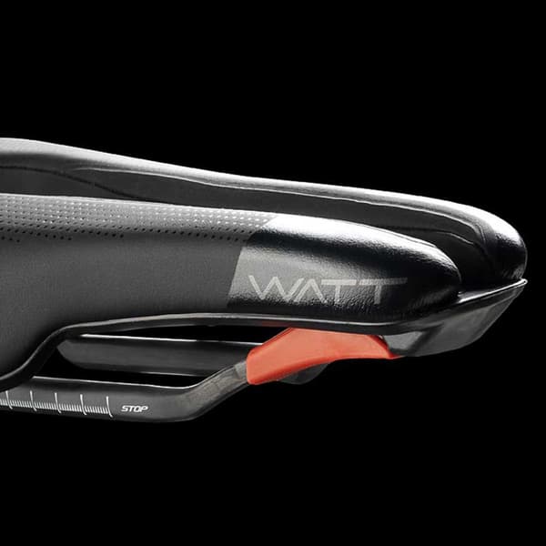 Selle Italia Carbon Superflow -satula Watt Kit Musta 133 mm