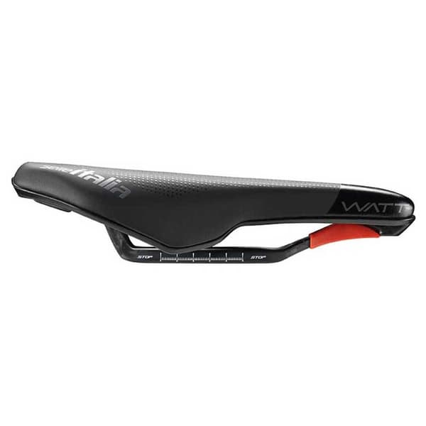 Selle Italia Carbon Superflow -satula Watt Kit Musta 133 mm