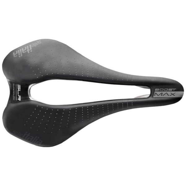 Selle Italia Sadel Max Slr Boost Ti316 Gel Superflow Svart 155 mm