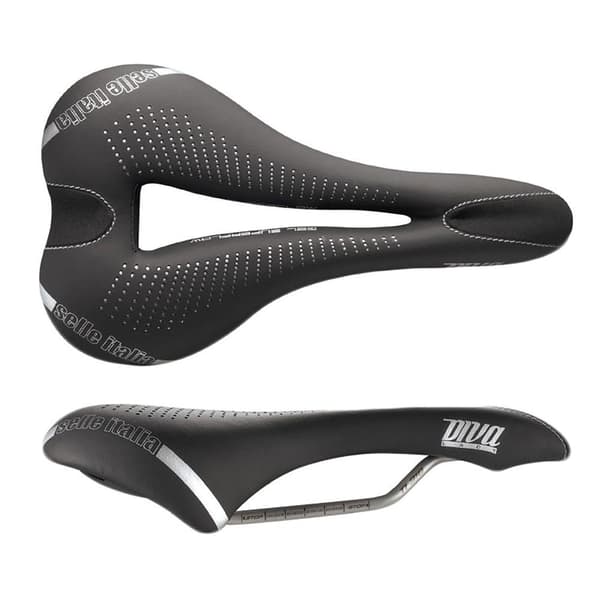 Selle Italia Sadel Diva Gel Superflow Sort S