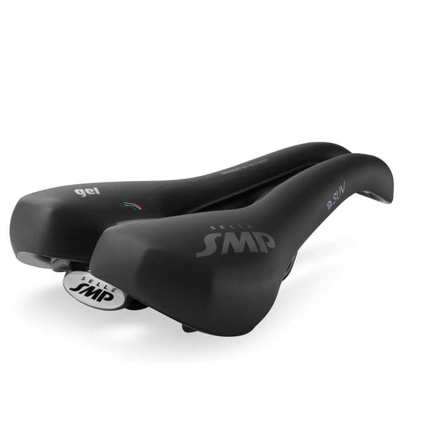 Selle Smp Satula E-suv Gel Hopeinen 160 mm