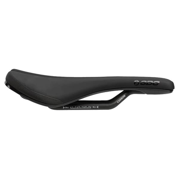 Sdg Components Carbon Satula Bel Air 3.0 Musta 140 mm