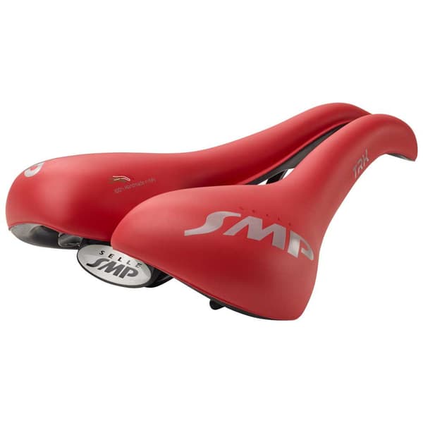 Selle Smp Sadel Trk Röd 177 mm