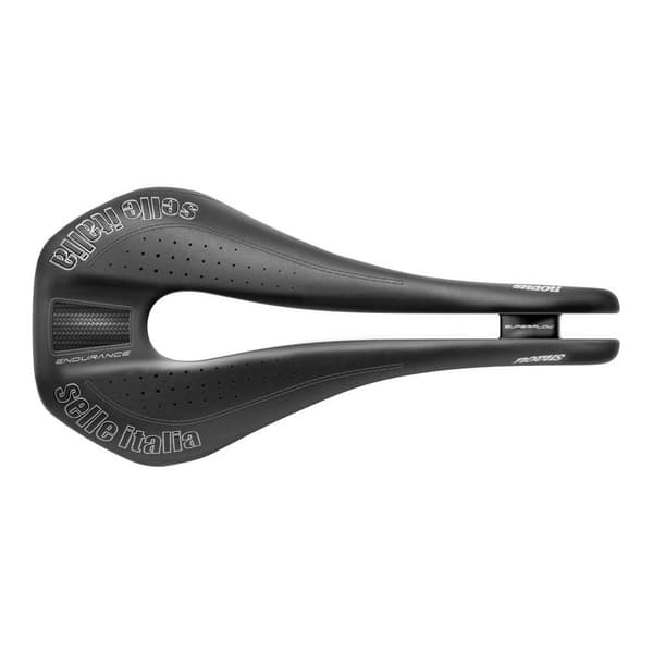 Selle Italia Sadel Novus Endurance Superflow Sort 136 mm