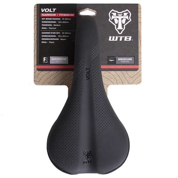 Wtb Titaaninen Satula Volt Musta 135 mm