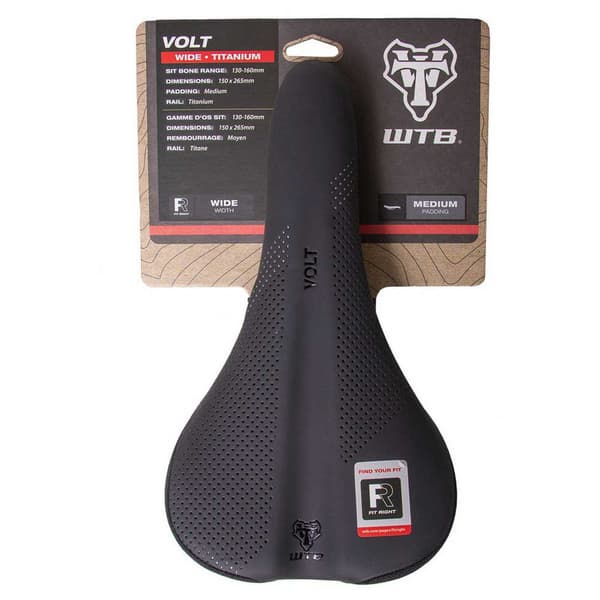 Wtb Titaaninen Satula Volt Musta 150 mm