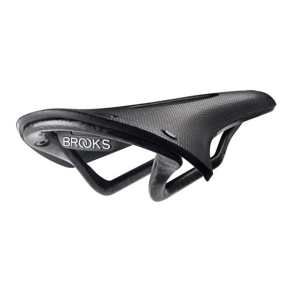 Brooks England Satula C13 Carved Cambium All Weather Musta 158 mm