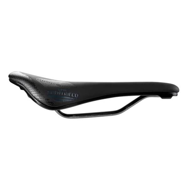 Selle San Marco Sadel Shortfit 2.0 Supercomfort Open-fit Racing Narrow Søvfarvet 140 mm